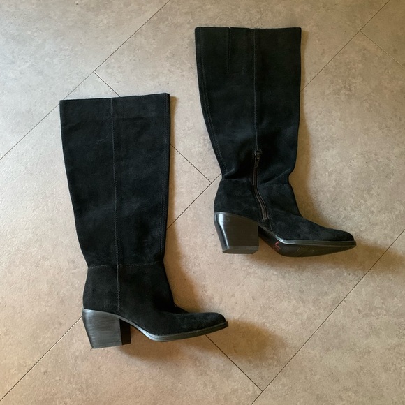 Naturalizer Fae Wide Calf Suede Knee High Boot - Picture 1 of 5